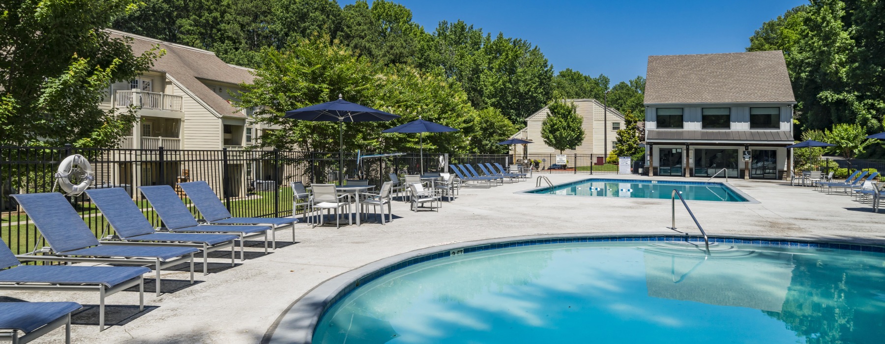 Pools with Sundeck at Domain and Gateway at Cedar
